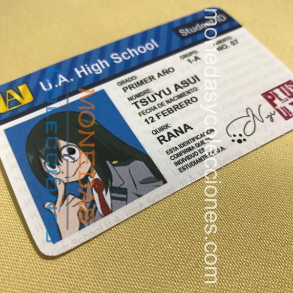 Sticker para tarjetas Tsuyu Asui My Hero Academia