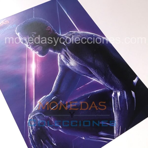Poster Coleccionable Pantera Negra Avengers End Game Marvel