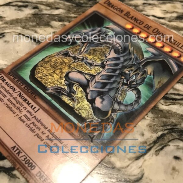 Sticker para tarjetas Dragón Blanco de Ojos Azules Yu-Gi-Oh!